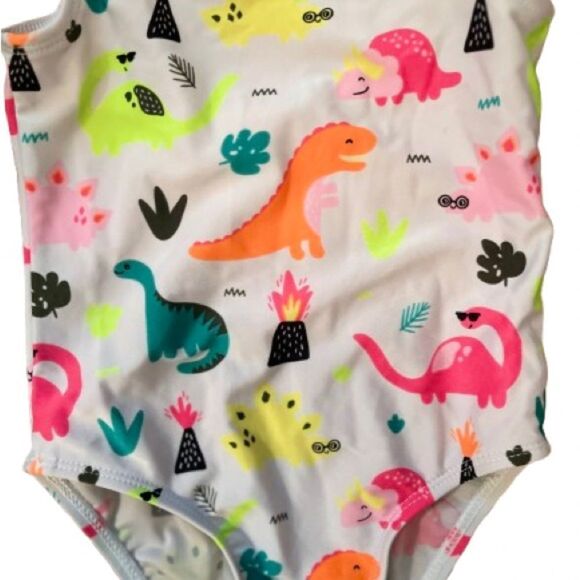 ☀️ Colorful Dinosaur Print Swimsuit - Picture 3 of 5